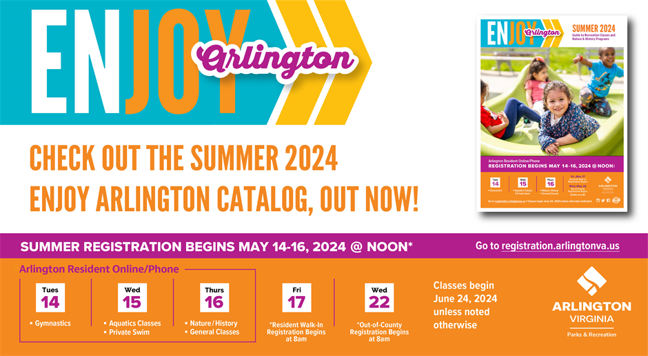 Enjoy Arlington - Class Registration Site