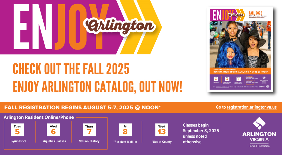 Enjoy Arlington - Class Registration Site
