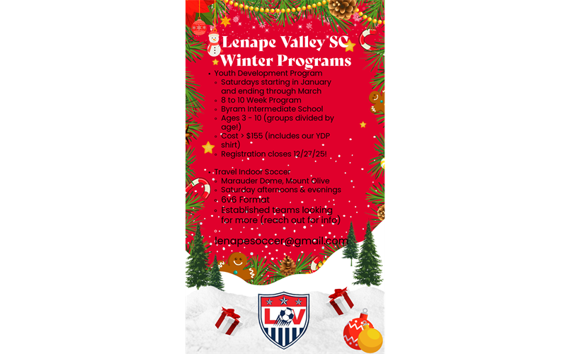 Winter Youth Development Progam 2026 Registration is Open!