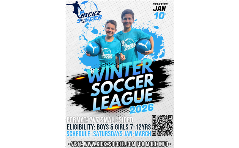 Kickzsoccer Pick-Up Winter League 2026
