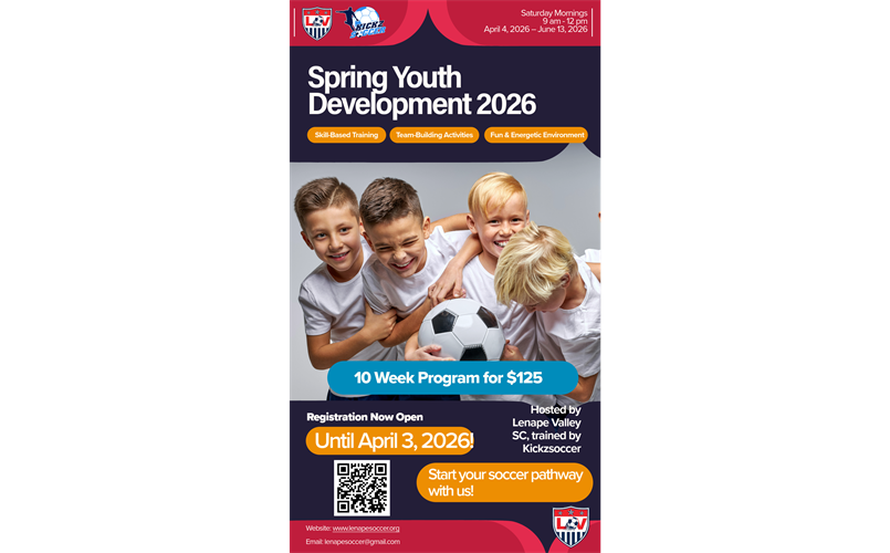 Spring Youth Development 2026 Registration is Open!