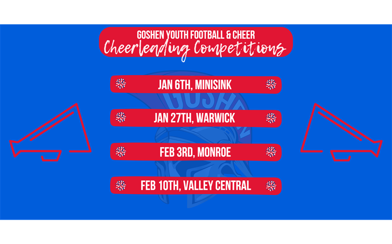 Cheer Competition Season is Here!!