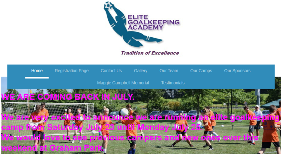 Elite Goal Keeping Academy returns for 15th year!