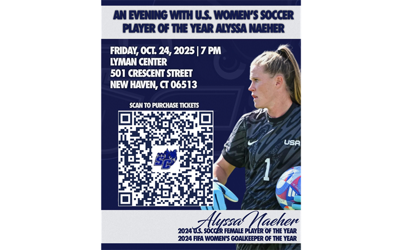 Join us for An Evening with US Womens Soccer Player of the Year Alyssa Naeher World Cup Champion Olympic Medalist and one of the greatest goalkeepers in the game