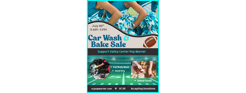 VCPW Car Wash July 26th