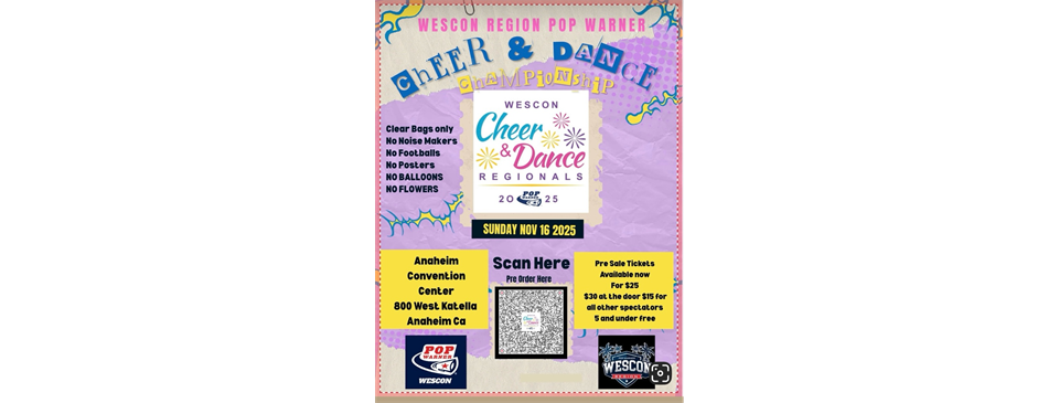 Wescon Regionals Cheer Competition 2025
