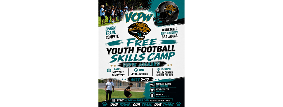 Free Youth Football Skills Clinic