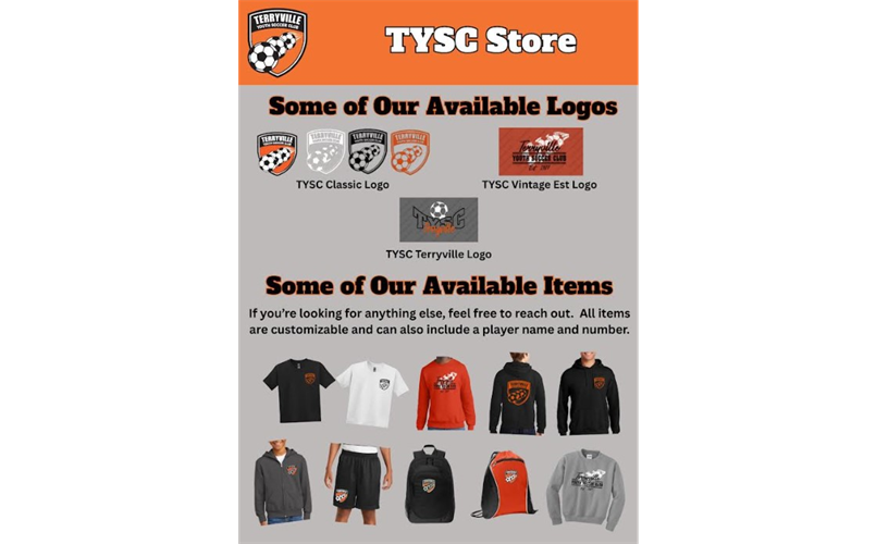 TYSC Spirit Shop