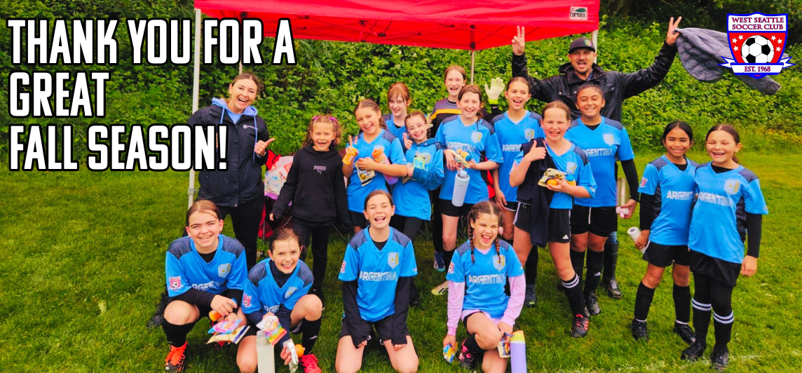 Thank you for a great fall season!