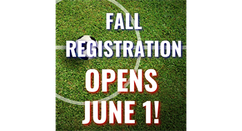 Fall Registration Opens June 1