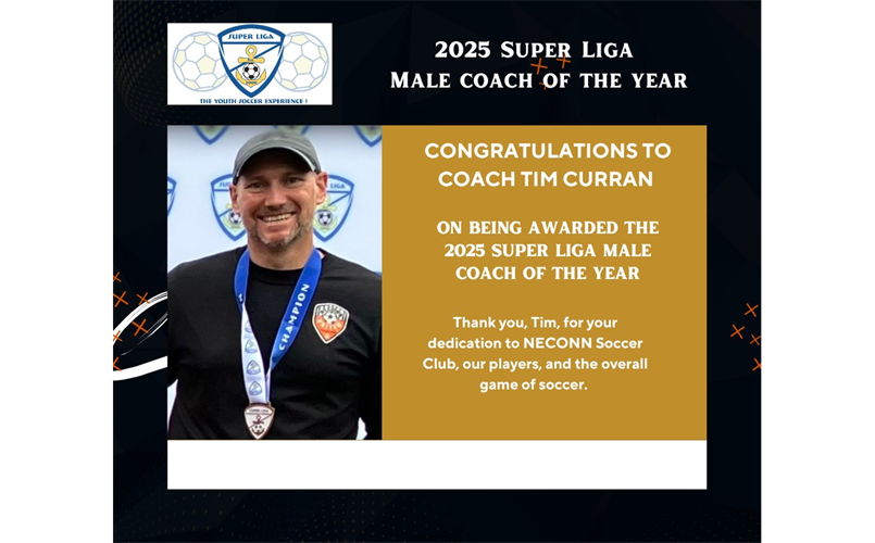 SuperLiga Boys Coach of the Year