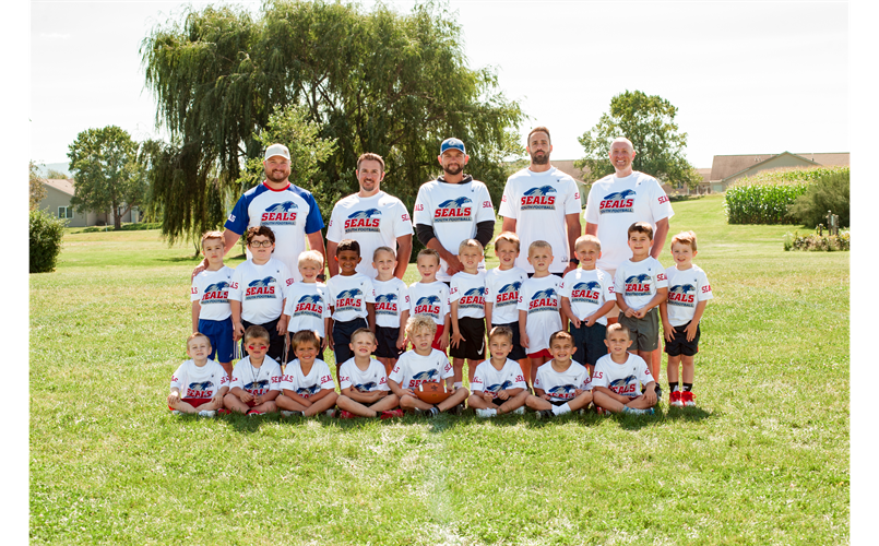 2023 Kindergarten Flag Football Team