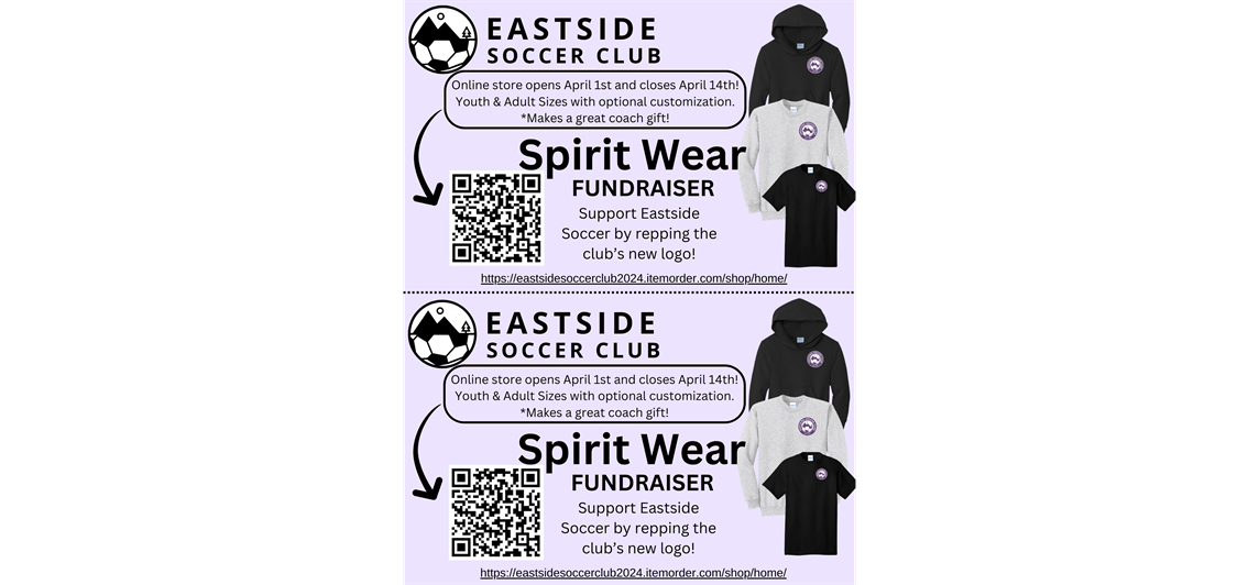 Eastside Spirit Wear Fundraiser