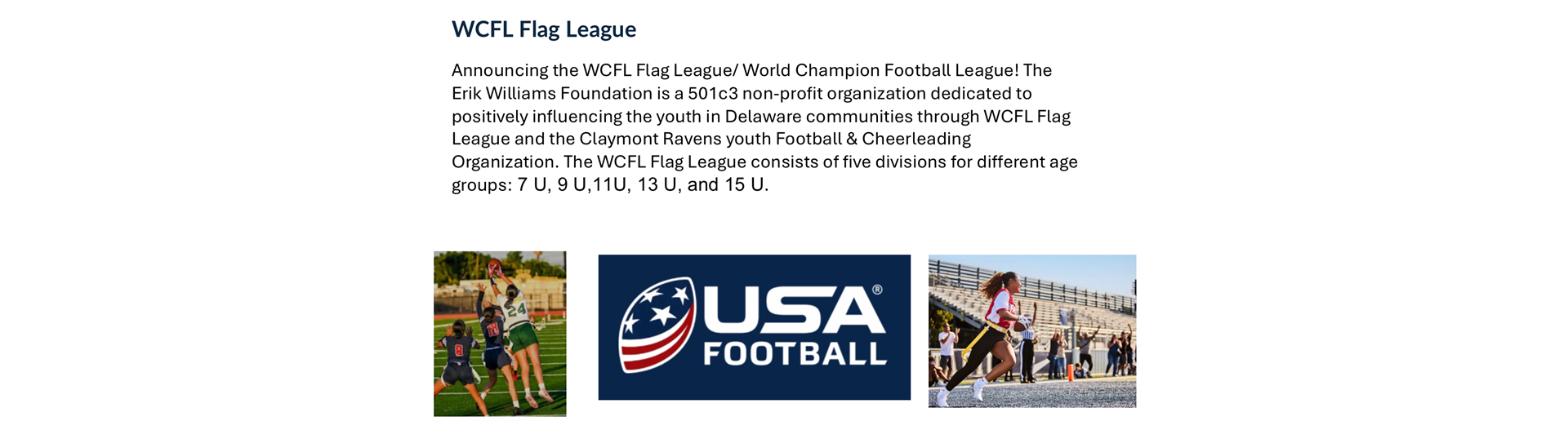 WCFL Flag