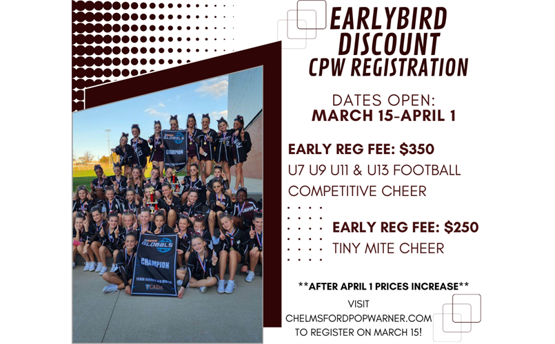 Early Registration Discount