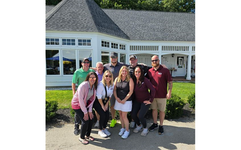 Board Members at Golf Fundraiser