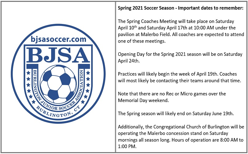 Burlington Junior Soccer Association > Home