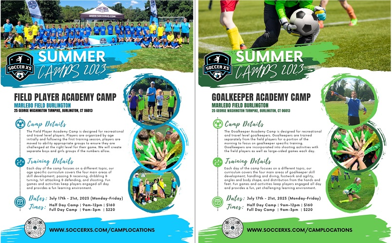 Soccer XS Summer 2023 Soccer Camp!
