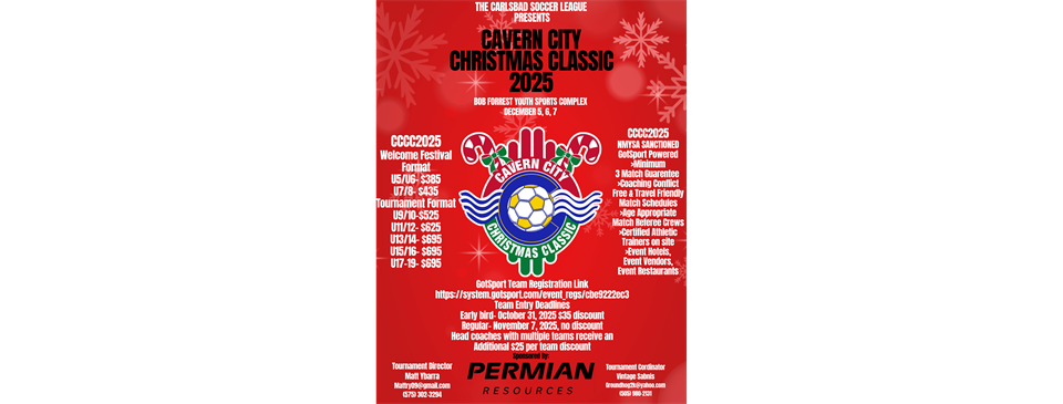 Cavern City Christmas Classic  2025