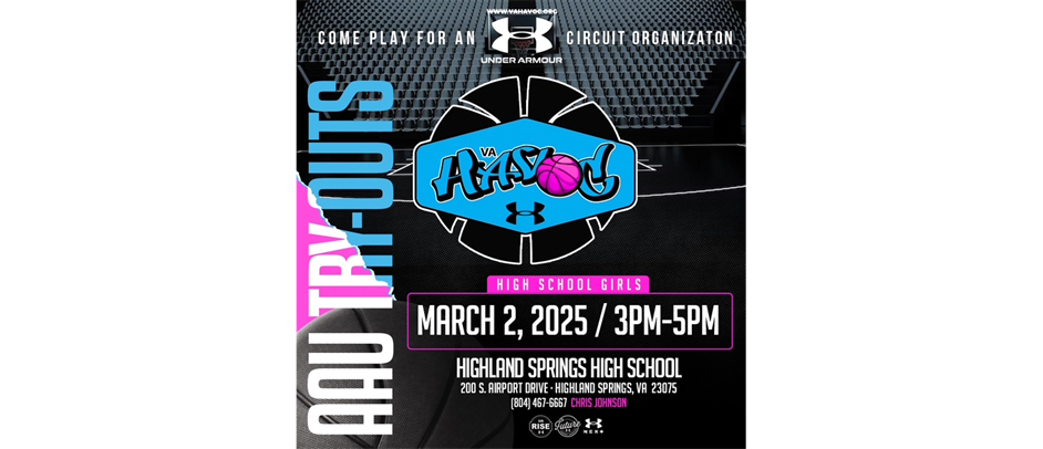 2025 VA Havoc Girls UA Rise High School Tryouts