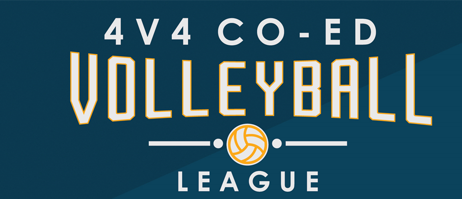 4v4 CO-ED Volleyball League