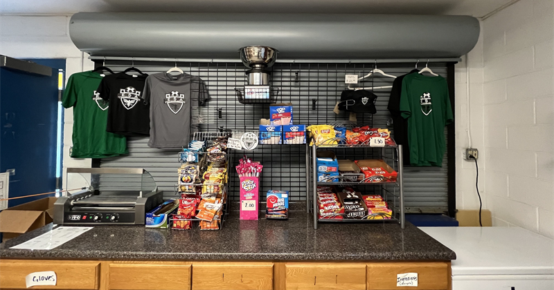 Our Concession Stand is now open! Grab a snack this weekend.