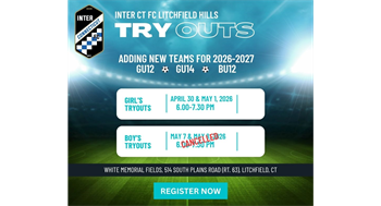 Inter CT FC Litchfield Hills TRYOUTS