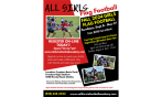 ALL GIRLS FLAG FOOTBALL IS HERE! 