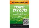 2014 Boys Travel Tryouts!