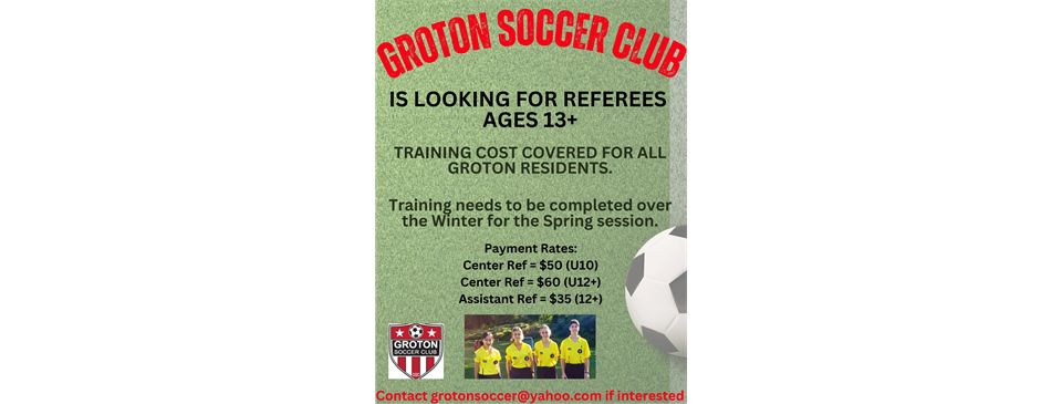 BECOME A REFEREE!!!