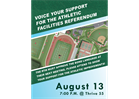 VOICE YOUR SUPPORT FOR THE ATHLETIC FACILITIES REFERENDUM