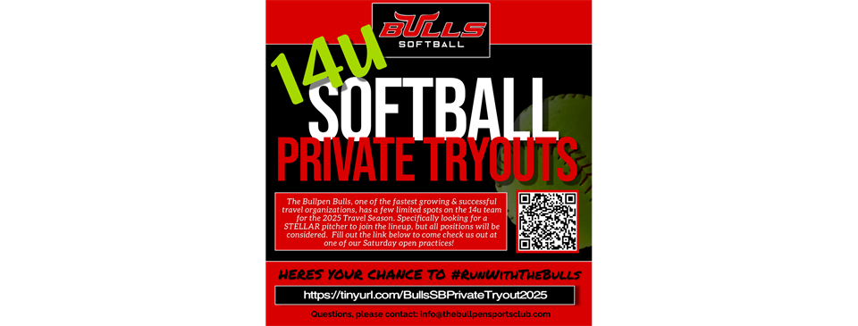 Bulls 14u Openings!