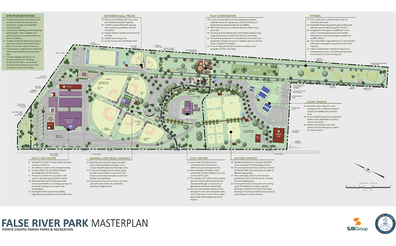 FALSE RIVER PARK MASTER PLAN