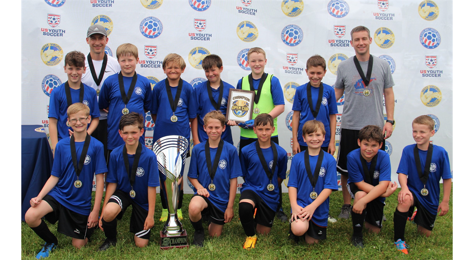 U12 Boys Open Cup Champs