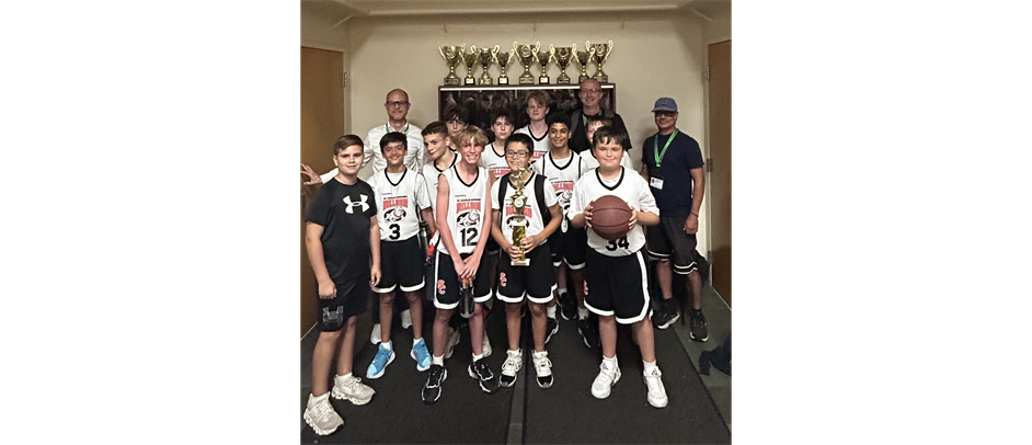 2024-2025 JJV Boys Basketball Champions