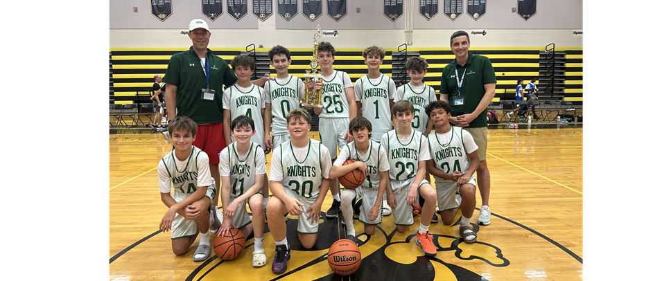 2025-26 St. Margaret Mary JV Basketball Champions