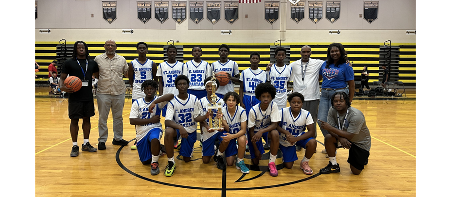 2025-26 St. Andrew Varsity Basketball Champions