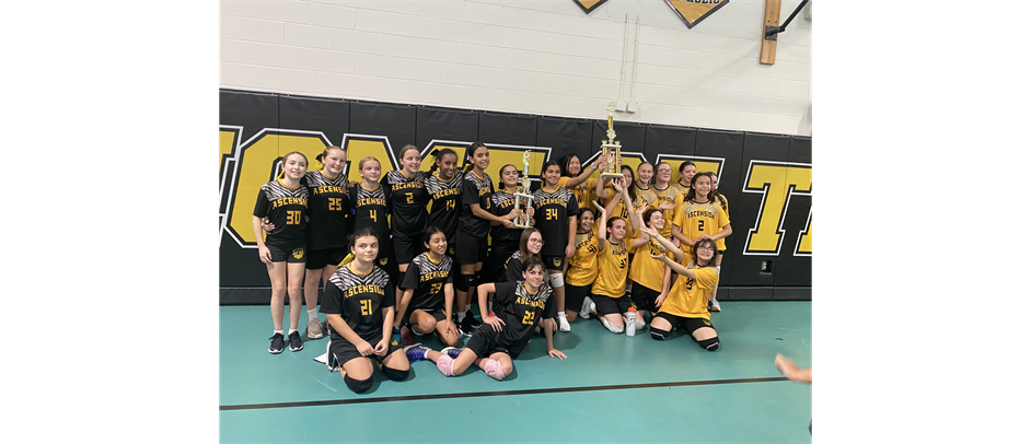 Middle School JV Girls Volleyball Champions