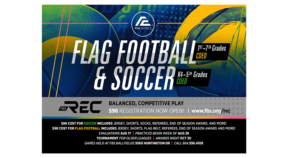 FCA Flag Football & Soccer