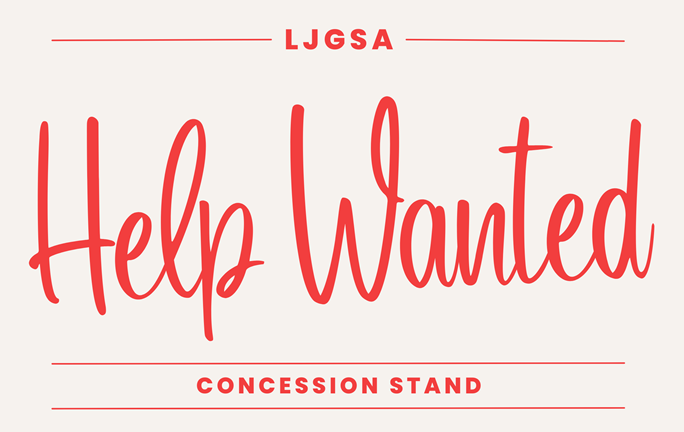 Volunteers WANTED for the Concession Stand