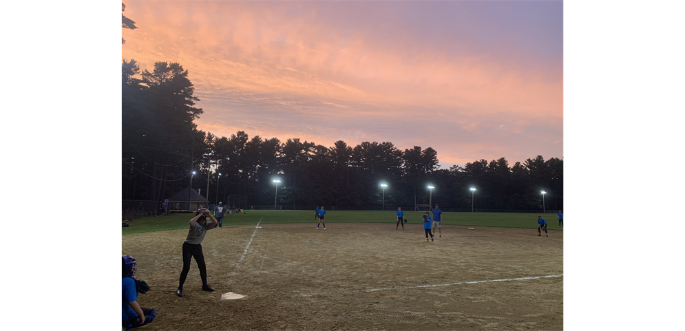 Summer Softball Sunset! 