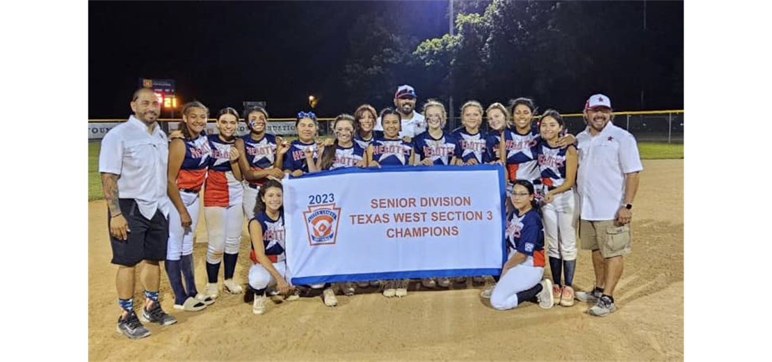  Texas West Sr. Softball District 19 & Section 3 Champions!!