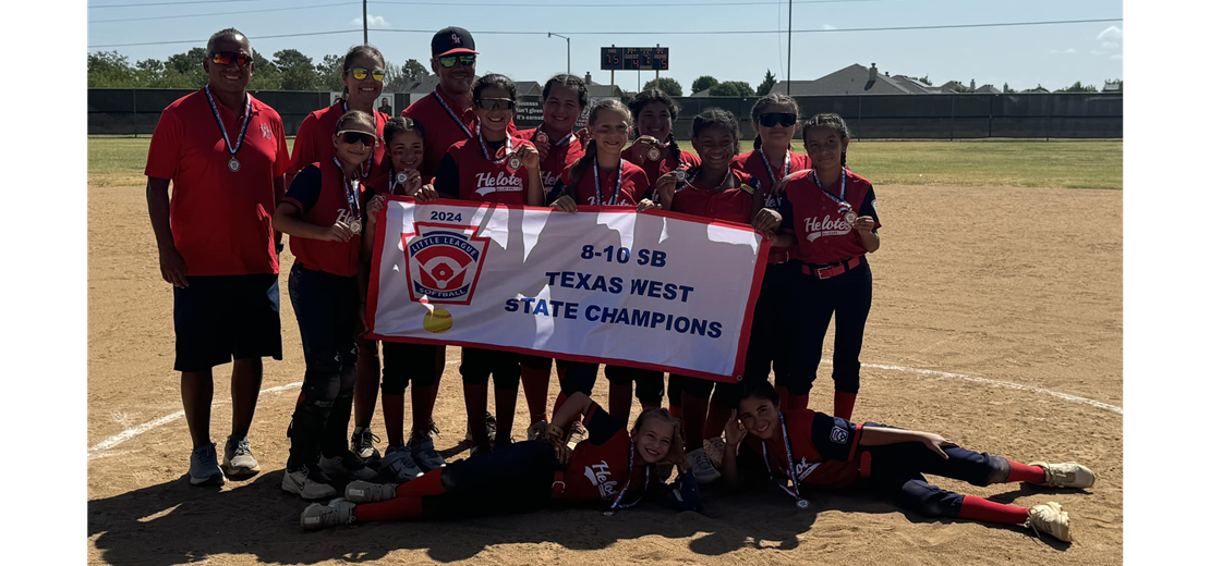 8/10 Softball Texas West State Champions