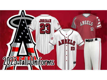 angels uniforms 2023
