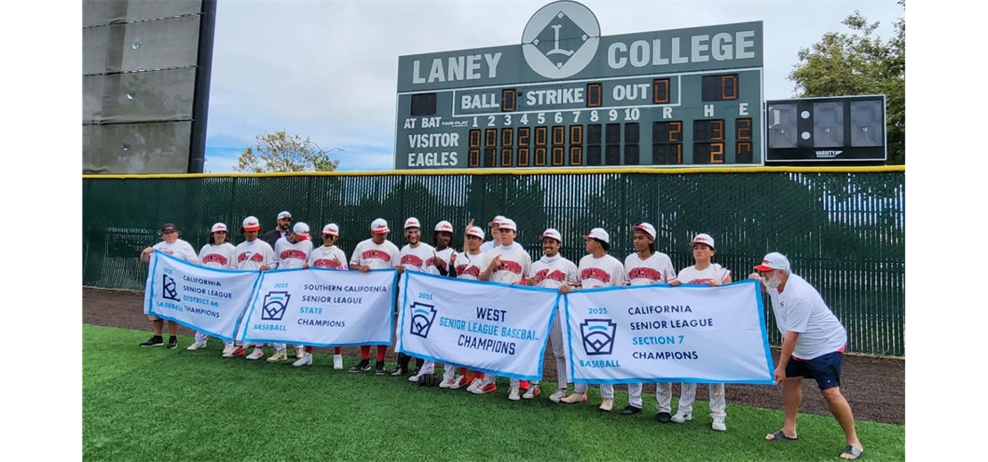 2025 Senior Division West Champs - Spring Valley/Lemon Grove LL