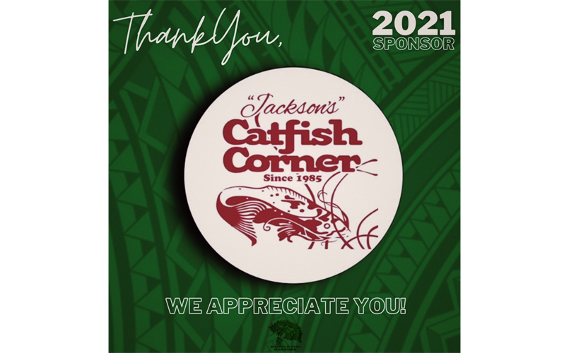First 2021 Sponsor: Jackson's Catfish Corner