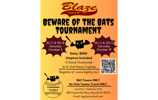 Beware of the Bats Tournament