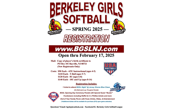 BGSL 2025 Spring Registration!!