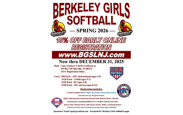 BGSL 2026 Spring Registration!!