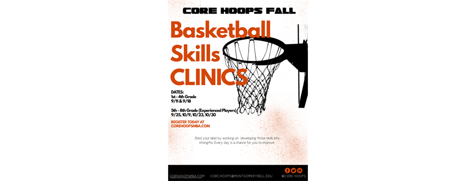 CORE Hoops Fall Clinics